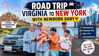 Thumbnail: 👉 “Road Trip with Newborn 👶🏻 + 3 Kids (Travel Management) + Real Mom Tips & Experience that work”🧿