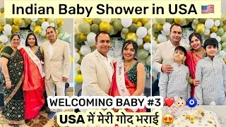 Thumbnail: Indian BABY SHOWER Celebration in USA🇺🇸! GOD BHARAI in AMERICA!!!
