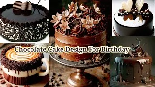 Thumbnail: Chocolate Cake Design for Birthday || Chocolate Cake Design Ideas #cake #happybirthday
