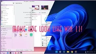 Thumbnail: Make Kde plasma look like windows 11 #kdeplasma #linux #archlinux