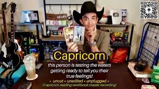 Thumbnail: Capricorn Master Rec this person is testing the waters getting ready to tell you their true feelings