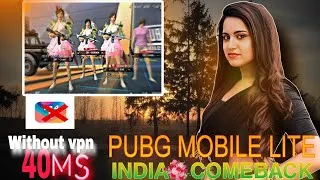 Thumbnail: Pubg Mobile Lite Unban in India?  Playing without VPN | CRF Queen is back? || Update0.28.0 ?