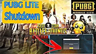 Thumbnail: PUBG Mobile lite The End 😭 Is Dead ? | Shutdown Pubg Lite ? |