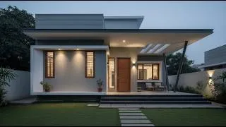 Thumbnail: NEW Single Floor House Design in 3D with Beautiful Home Front Views