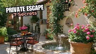 Thumbnail: 7 Mediterranean Patio Secrets That Make a Tiny Space Feel Like a Resort
