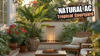 Thumbnail: Under 500 Sq Ft Tropical Courtyard Home: The Natural AC Layout That Stays Cool
