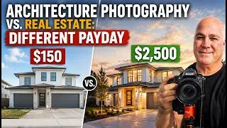 Thumbnail: 👉 Architecture Photography vs Real Estate  Different Payday! 👍