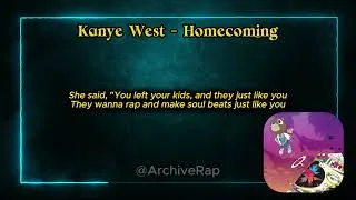 Thumbnail: Homecoming - Kanye West (Lyric Video)