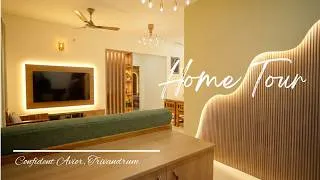 Thumbnail: 🏡 Stunning 3 BHK Flat Interior Design | Modern Home Interiors in Trivandrum | Archland Builders