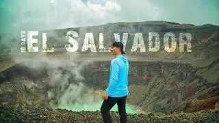Thumbnail: 10 Days in EL SALVADOR 🇸🇻 | Volcanoes, Waterfalls & Surfing Black Sand Beaches