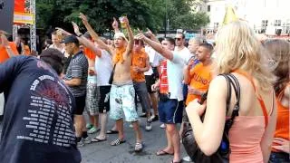 Thumbnail: Stadhuisplein Rotterdam - Nederland-Brazilië 2-1 (WK2010)