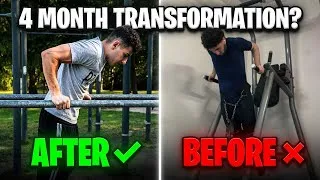 Thumbnail: If I Started Calisthenics in 2026, I’d Look Like This (4 Month Glow Up)