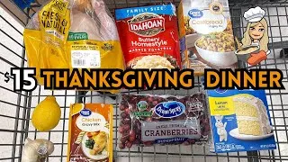 Thumbnail: THANKSGIVING DINNER FOR $15