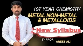 Thumbnail: F.Sc 1st Year Chemistry Chapter 1 Metals Non Metals Metalloids New Syllabus