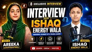 Thumbnail: 🌟 Meet Ishaq Energy Wala | Inspiring Student Journey & Big Dreams