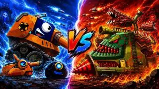 Thumbnail: Speed Tank vs Carnage Drill Monster! The Ultimate Survival Battle!