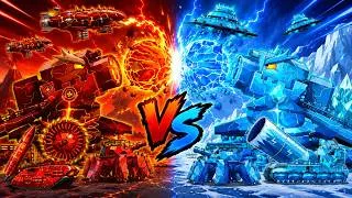 Thumbnail: Lava Core vs Frozen Core – Which Cannon Will Survive?