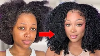 Thumbnail: (STEP-BY-STEP) INSTALLING 4A/4B KINKY CURLY CLIP-INS *EXTREMELY DETAILED* | CURLSQUEEN