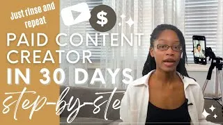 Thumbnail: How to make money as a content creator in 30 days | Week by week plan | Earn Full time on YouTube