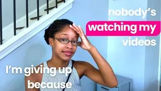 Thumbnail: I'm not getting enough views on my YouTube Channel Should I give up? Fear of failure