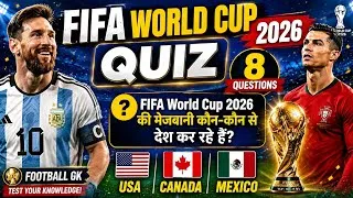 Thumbnail: ⚽ FIFA World Cup Quiz | 10 Football GK Questions & Answers | argkstudy