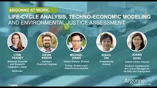 Thumbnail: Argonne at Work: Techno-Economic Modeling & Environmental Justice