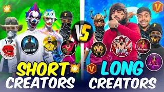 Thumbnail: Vbadge Player 😱 Vs Shorts Creator 😎 || Who Will Win 😁 - Garena Free Fire 🔥 ||