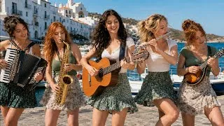 Thumbnail: The Most Beautiful White Village in Spain - Flamenco Guitar, Mandolin, Accordion, Flute & Saxophone