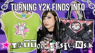 Thumbnail: ☆ (Attempting To) Turn Y2K Clothes Into Tattoo Flash  ☆