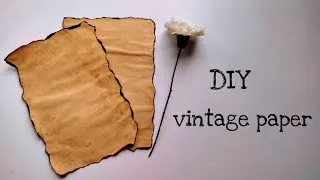 Thumbnail: DIY Vintage Paper ✨ Ariba Arts