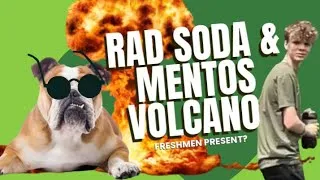 Thumbnail: Soda & Mentos Volcano Model Experiment | Filmed by Skibidi Freshmen