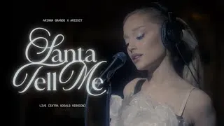 Thumbnail: Ariana Grande - Santa Tell Me (live version but with more extra vocals)