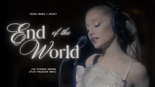 Thumbnail: Ariana Grande - intro (end of the world) x pluto projector (live extended verision tiktok mashup)