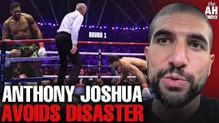 Thumbnail: Anthony Joshua SURVIVES Two Knockdowns, Tyson Fury FINALLY Next; Ariel Helwani Instant Reaction