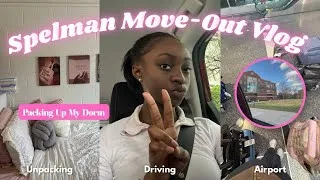 Thumbnail: spelman college move-out vlog | unpacking, driving to the airport, & traveling back home! 