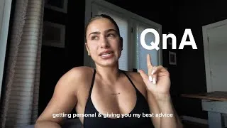 Thumbnail: Qna: my fitness journey, how to deal with body dysmorphia & food noise, content creation tips + more