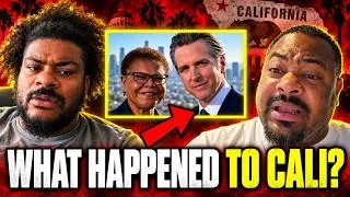 Thumbnail: Black American just visited California and can’t believe what he just saw, Goes OFF on Gavin Newsome