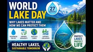 Thumbnail: World Lake Day | Why Lakes Matter and How We Can Protect Them