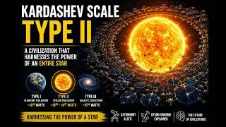 Thumbnail: Type II Civilization Explained | The Kardashev Scale, Dyson Swarms & the Future of Humanity