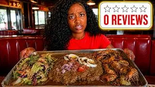 Thumbnail: I Tried Restaurants in Atlanta with 0 Reviews 