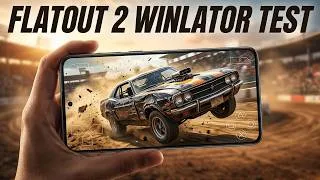 Thumbnail: Flatout 2 Winlator Android ON PHONE Oneplus 15 Snapdragon 8 Elite Gen 5 Test