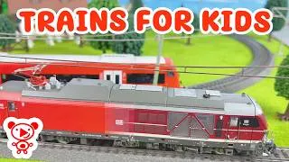 Thumbnail: Toy Trains for Kids - Red Train Rescue! Vectron Helps Passengers