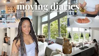 Thumbnail: My First Week Living Alone in My Dream Apartment 🏙️ | Apartment Updates & New Routines | EP. 2