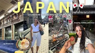 Thumbnail: JAPAN TRAVEL VLOG 🇯🇵 | Tokyo, Kyoto & Osaka Itinerary + Best Things to Do in Japan