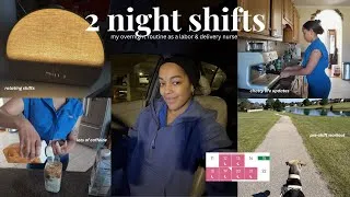 Thumbnail: Back on Night Shift as a Labor & Delivery Nurse 🌙 | my realistic overnight routine + life updates