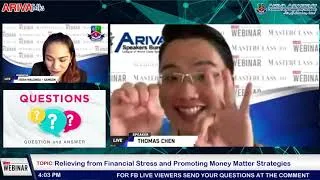 Thumbnail: Part 2: Q&A on Relieving from Financial Stress and Promoting Money Matter Strategies | Thomas Chen