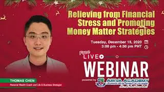 Thumbnail: Part 1: Relieving from Financial Stress and Promoting Money Matter Strategies | Thomas Chen