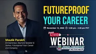 Thumbnail: Part 1: Futureproof Your Career | Maulik Parekh