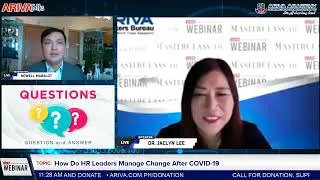 Thumbnail: Part 2: Q&A on How Do HR Leaders Manage Change After COVID-19 | Dr. Jaclyn Lee