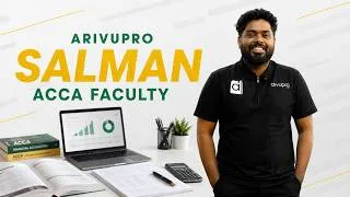 Thumbnail: Meet Salman Faris Sir | ACCA Faculty & His Teaching Journey at ArivuPro